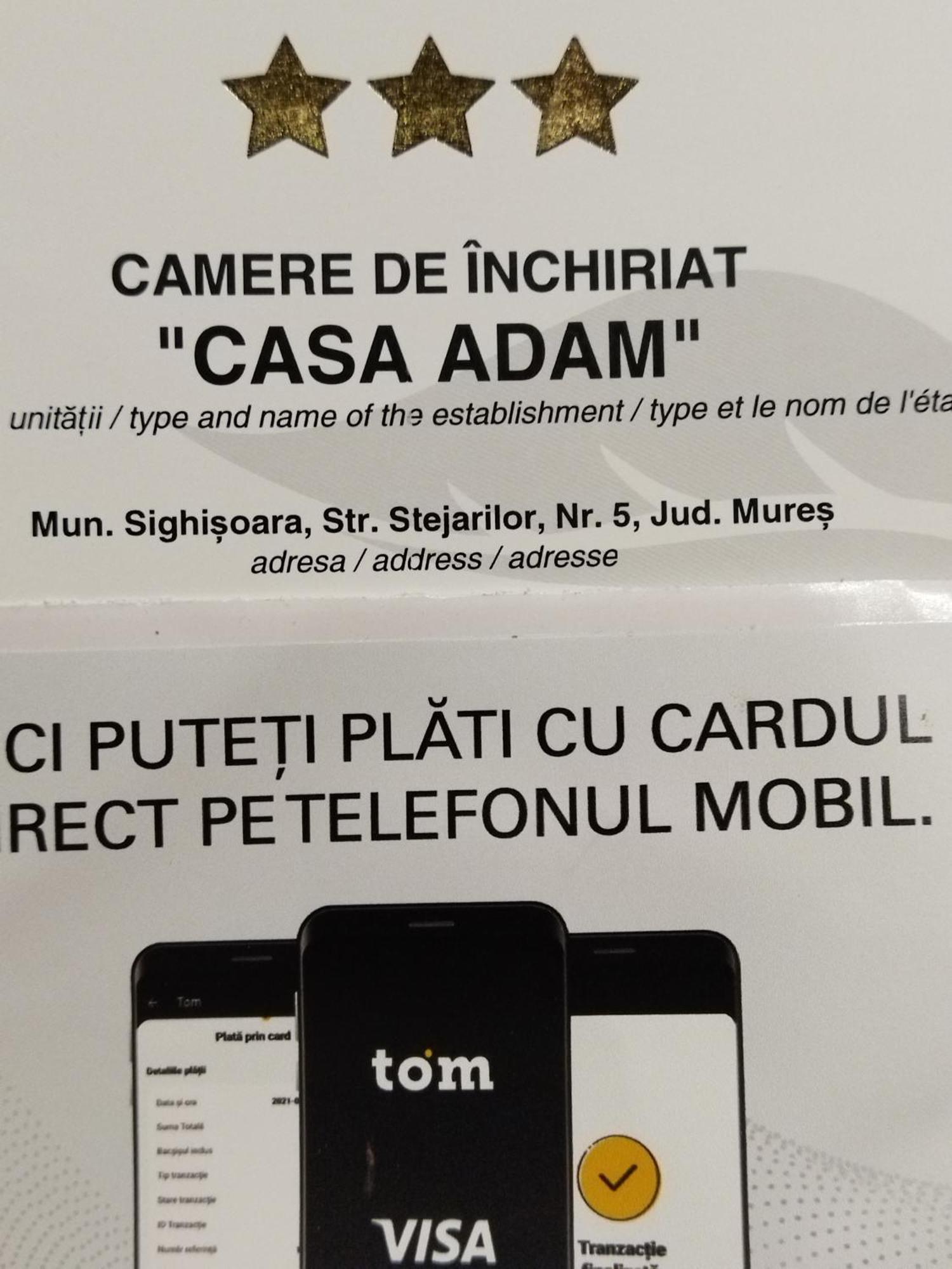 فندق Casa Adam سيفِسوارا المظهر الخارجي الصورة